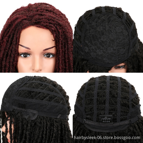 MAGIC Curl 22 Inch Synthetic wigs Dreadlocks Braid Hair For Black Women Long Twist Jumbo Dread  Crochet Wigs Faux Locs Hair